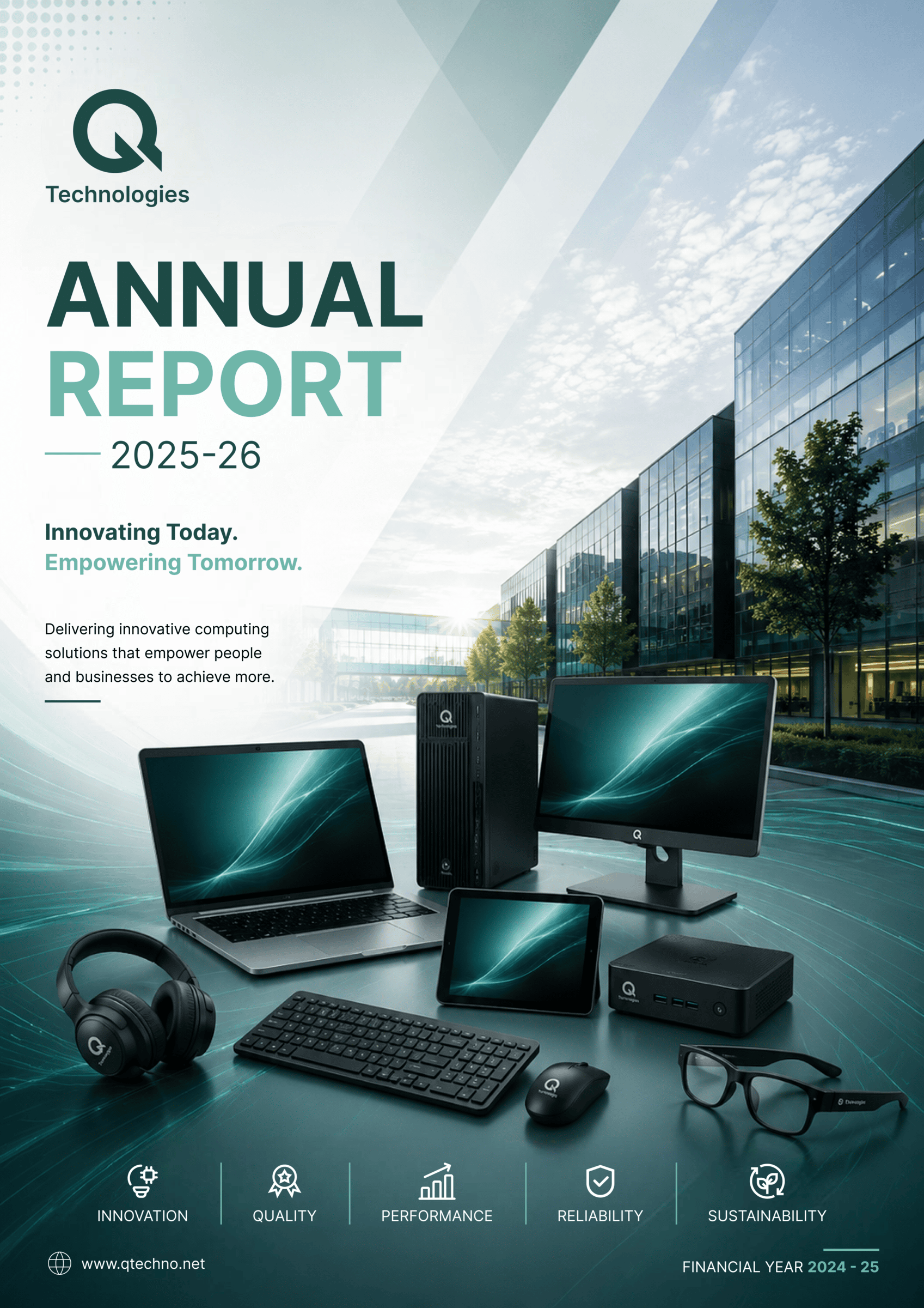 Q Technologies Annual Report Cover